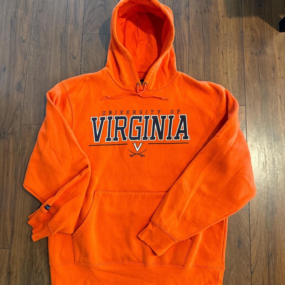 Champion Bright Orange Virginia Hoodie